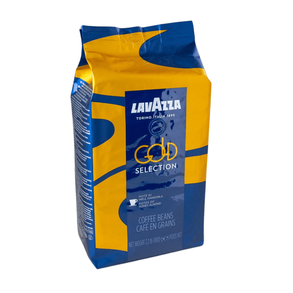 Lavazza Gold Selection 1 kg – vrhunska mešanica pralne Arabice iz Srednje in Južne Amerike ter izbranih Robust, kot sta Kaapi Royale in Java. Srednje pražena kava z aromatičnimi notami medu in oreščkov, nežno kislino in prijetno sladkostjo. Idealna za espresso aparate.